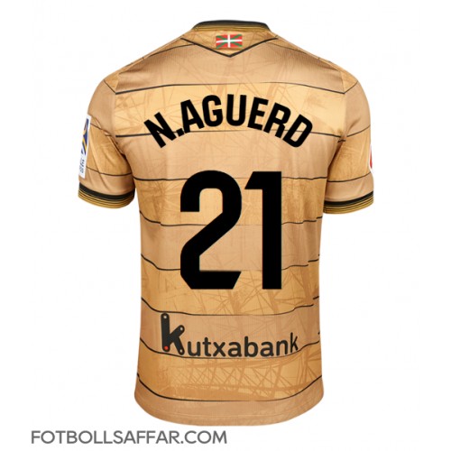 Real Sociedad Nayef Aguerd #21 Bortatröja 2024-25 Kortärmad